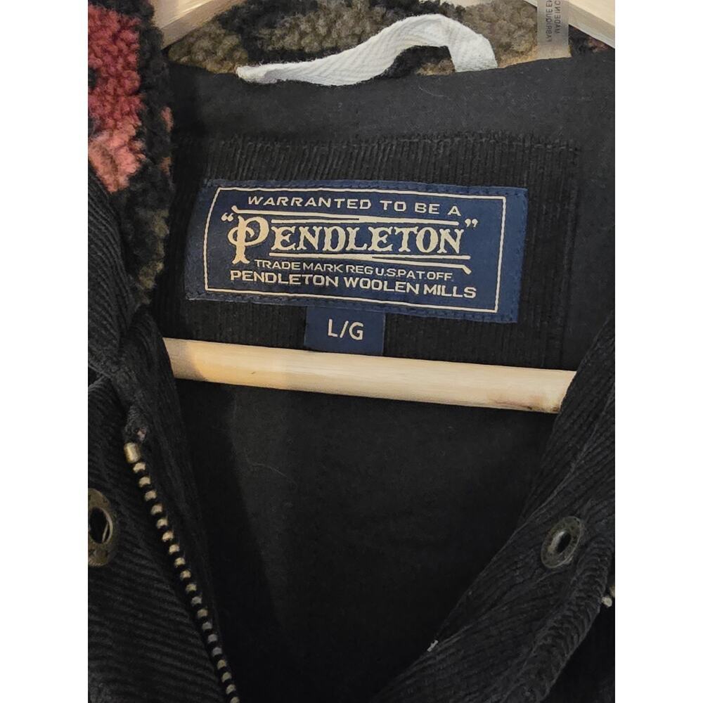 Pendleton Black And Multicolor Patterned Jacket - image 5